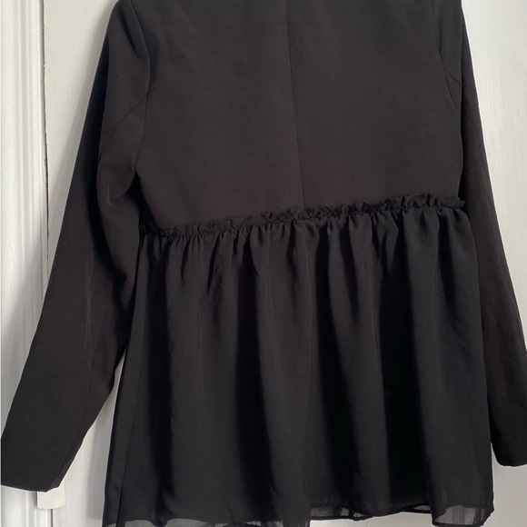 NWT -Women's Simply Vera Vera Wang
Chiffon Peplum-Hem Blazer- Size:XS, B… - Picture 5 of 16